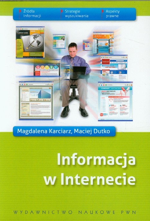 okładka Informacja w Internecie książka | Magdalena Karciarz
