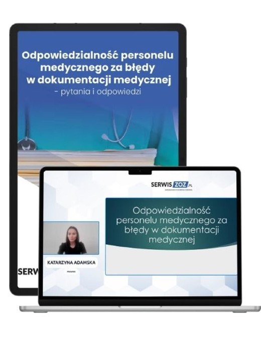 okładka Odpowiedzialność personelu medycznego za błędy w dokumentacji medycznej ebook | pdf | Katarzyna Adamska