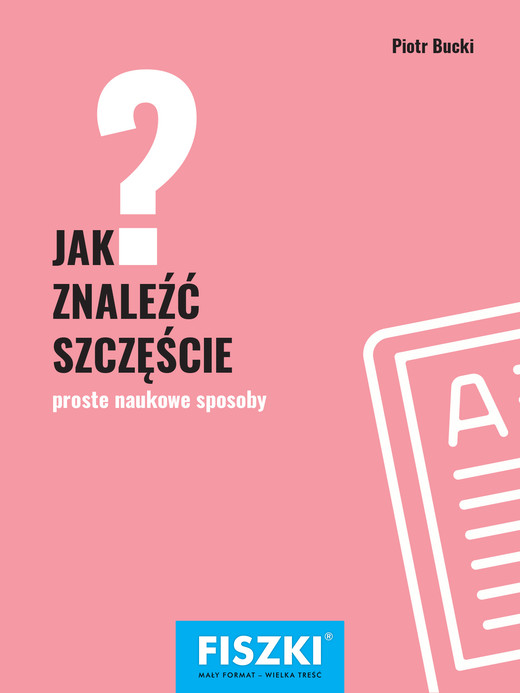 okładka Jak znaleźć szczęście? ebook | pdf | Piotr Bucki
