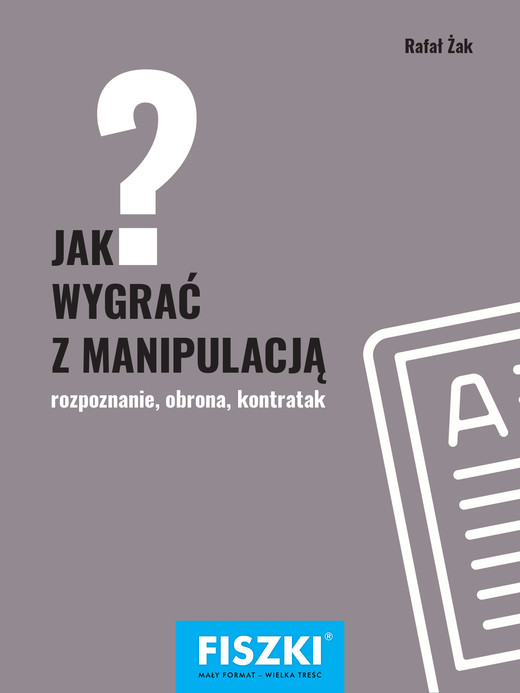okładka Jak wygrać z manipulacją? ebook | pdf | Rafał Żak
