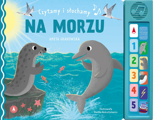 okładka Czytamy i słuchamy Na morzu książka | Aneta Grabowska