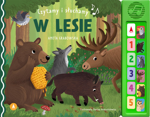 okładka Czytamy i słuchamy. W lesie książka