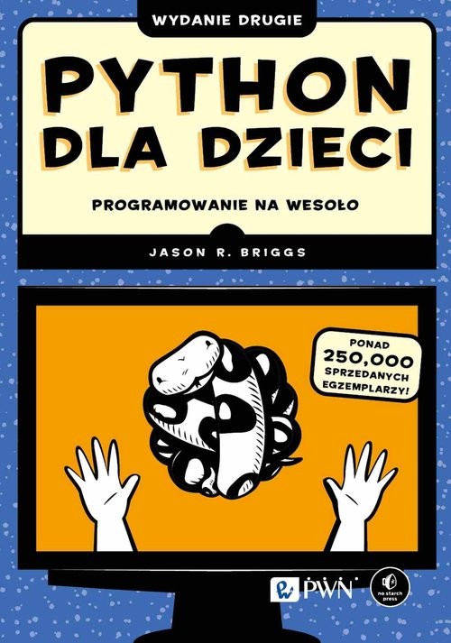 okładka Python dla dzieci Programowanie na wesoło książka