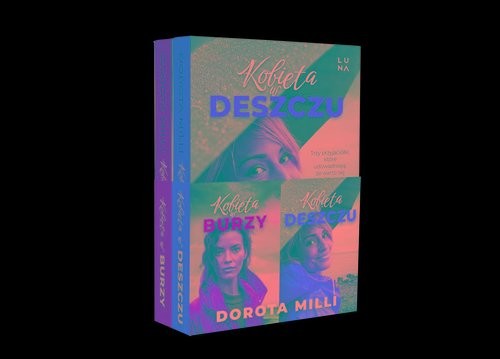 okładka Kobieta w deszczu / Kobieta w burzy Pakiet książka | Dorota Milli