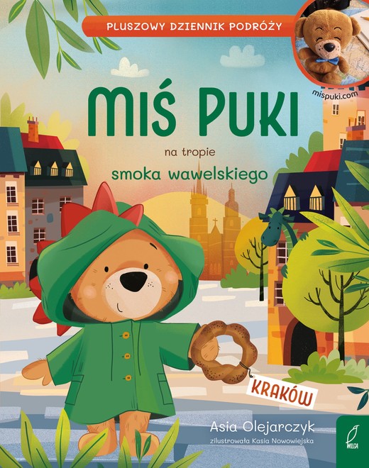 okładka Miś Puki na tropie smoka wawelskiego ebook | epub, mobi | Joanna Olejarczyk
