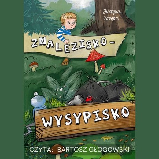 okładka Znalezisko – wysypisko audiobook | MP3 | Justyna Zaręba