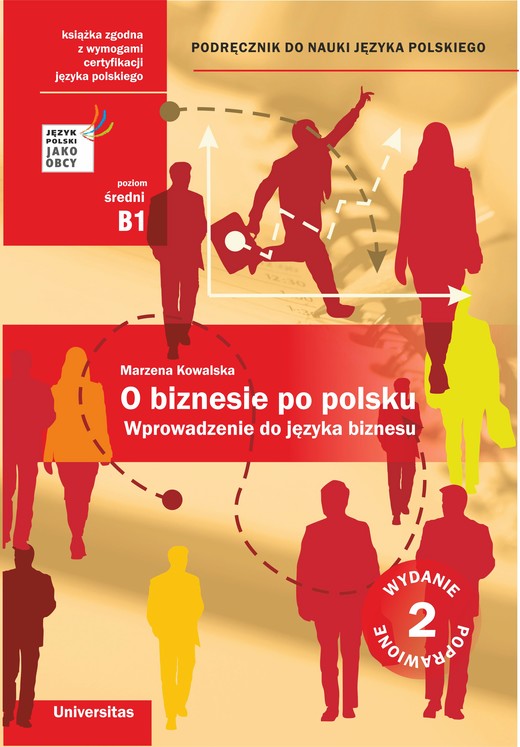 okładka O biznesie po polsku. Wprowadzenie do języka biznesu. Podręcznik do nauki języka polskiego (B1, B2) - wyd. 2 popr. ebook | pdf | Marzena Kowalska