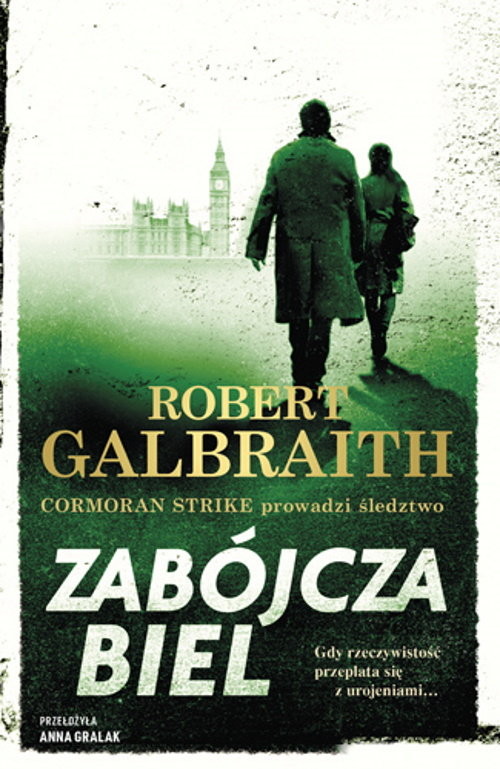 okładka Zabójcza biel książka | Robert Galbraith