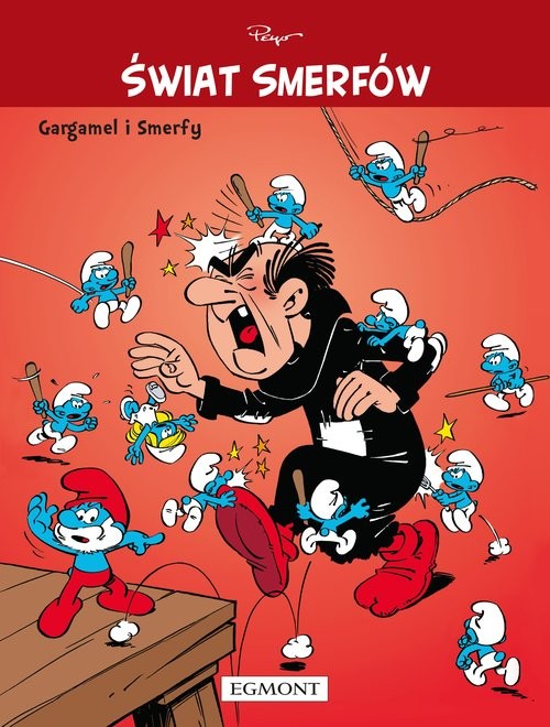 okładka Świat Smerfów Gargamel i Smerfy książka