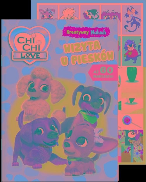 okładka Chi Chi Love. Kreatywny maluch Wizyta u piesków książka | null null