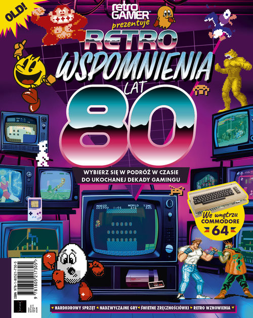 okładka Retro Wspomnienia lat 80 Wybierz się w podróż w czasie do ukochanej dekady gamingu książka