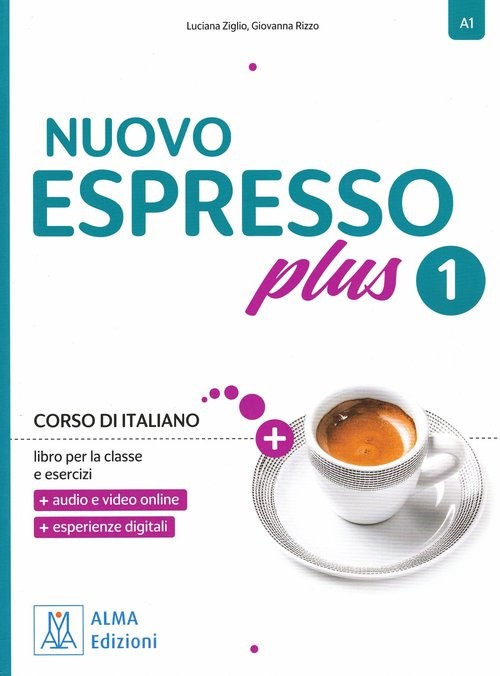 okładka Nuovo Espresso Plus 1 podręcznik + ćwiczenia książka
