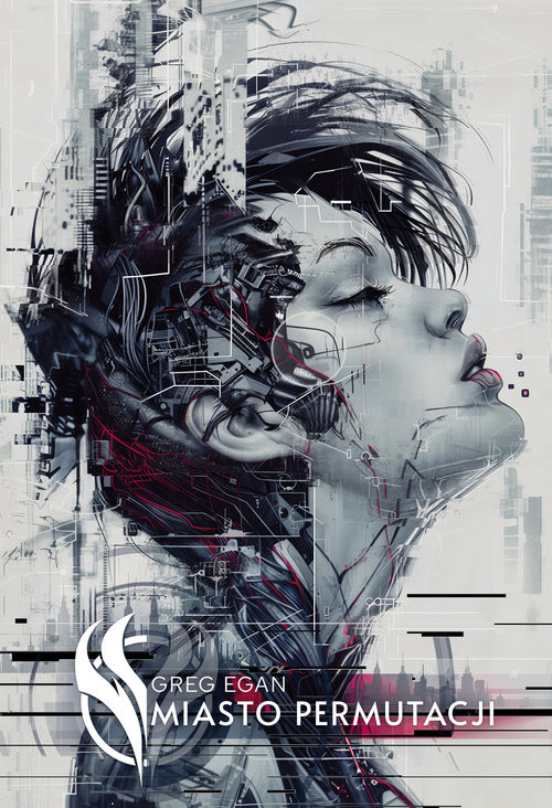 okładka Miasto permutacji książka | Greg Egan