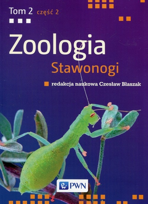 okładka Zoologia Stawonogi Tom 2 Część 2 książka