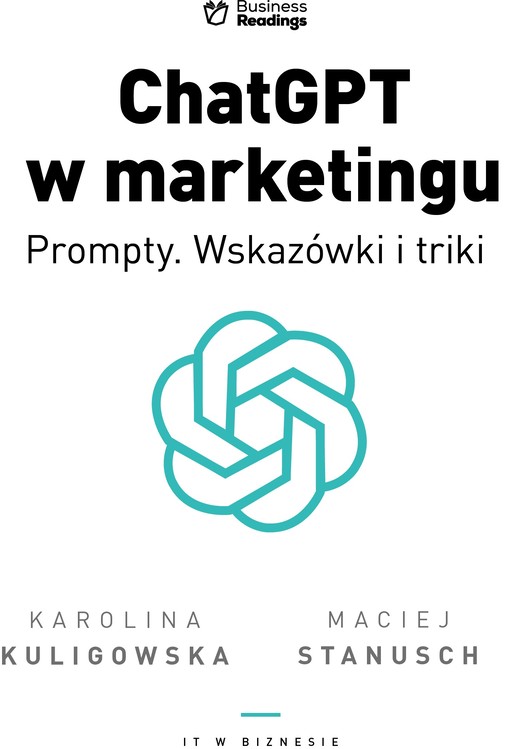 okładka ChatGPT w marketingu - Prompty. Wskazówki i triki książka