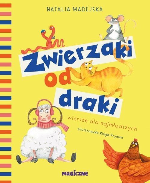 okładka Zwierzaki od draki. Wiersze dla najmłodszych książka