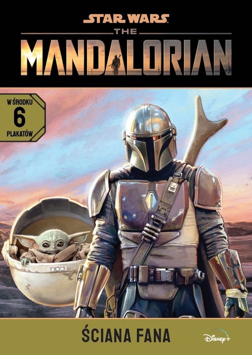 okładka Ściana fana. Plakaty i kolorowanki. Star Wars The Mandalorian książka