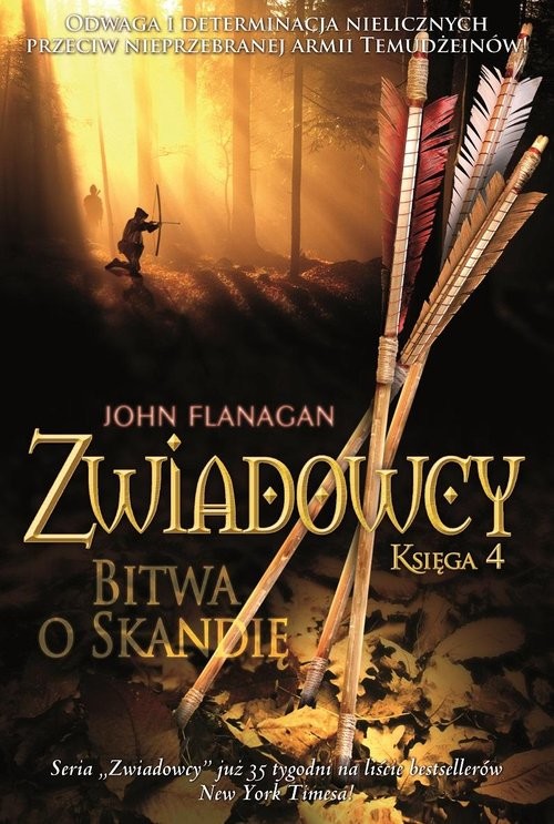 okładka Bitwa o Skandię. Zwiadowcy. Tom 4 książka | John Flanagan
