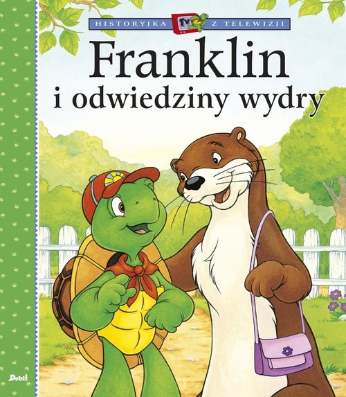 okładka Franklin i odwiedziny wydry książka | Paulette Bourgeois