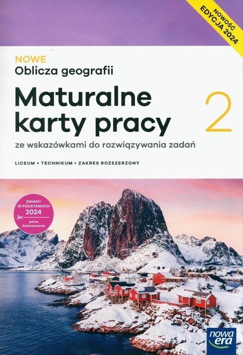 okładka Nowe Oblicza geografii 2. Maturalne karty pracy ucznia Zakres rozszerzony Liceum i technikum książka | Violetta Feliniak, Ewa Jaworska, Bogusława Marczewska, Sebastian Ropel