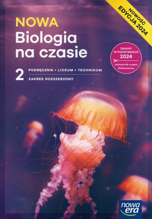 okładka Nowa Biologia na czasie 2 Podręcznik Zakres rozszerzony Liceum i technikum. książka | Guzik Marek, Kozik Ryszard, Renata Matuszewska, Zamachowski Władysław