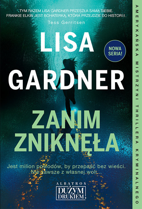 okładka Zanim zniknęła Wielkie Litery książka | Lisa Gardner