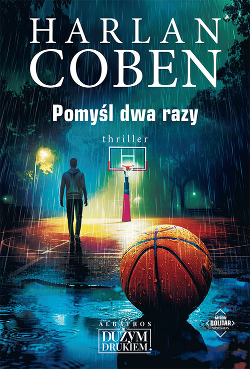 okładka Pomyśl dwa razy. Myron Bolitar Wielkie Litery książka | Harlan Coben