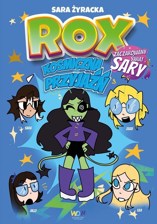 okładka ROX. Kosmiczna przyjaźń książka | Żyracka Sara