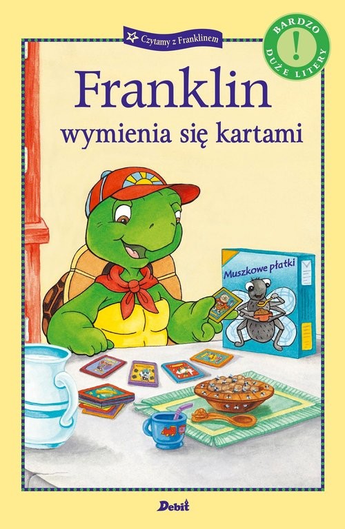 okładka Franklin wymienia się kartami książka | Paulette Bourgeois