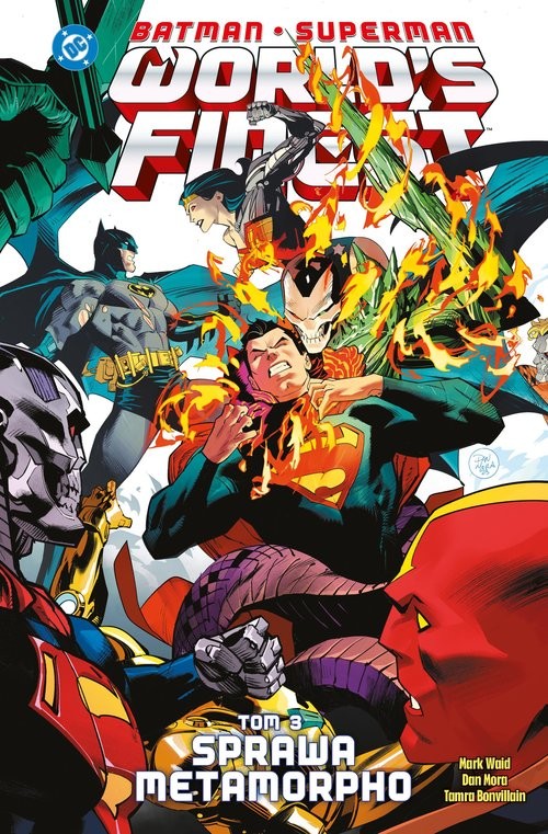 okładka Batman/Superman. World's Finest. Sprawa Metamorpho. Tom 3 książka