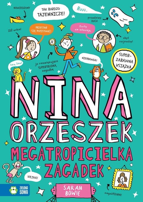 okładka Nina Orzeszek. Megatropicielka zagadek książka