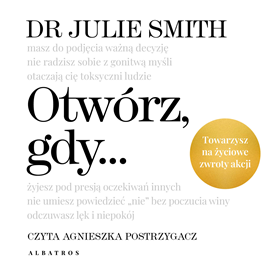 okładka Otwórz, gdy… audiobook | MP3 | Julie Smith Dr