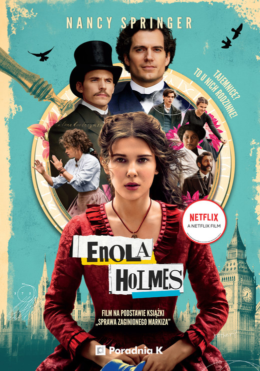 okładka Enola Holmes. Sprawa zaginionego markiza ebook | epub, mobi | Nancy Springer