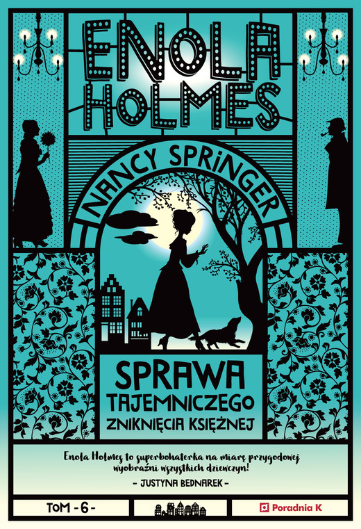 okładka Enola Holmes i sprawa tajemniczego zniknięcia księżnej ebook | epub, mobi | Nancy Springer