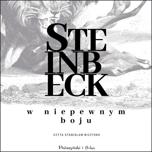 okładka W niepewnym boju audiobook | MP3 | John Steinbeck