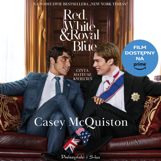okładka Red, White & Royal Blue (wyd. filmowe) audiobook | MP3 | Casey McQuiston