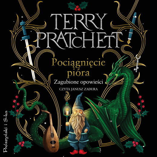 okładka Pociągnięcie pióra audiobook | MP3 | Terry Pratchett
