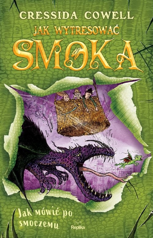 okładka Jak wytresować smoka 3 Jak mówić po smoczemu książka | Cressida Cowell