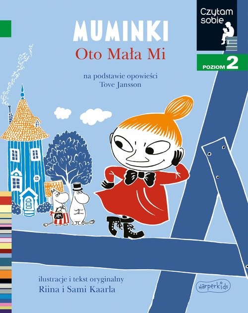 okładka Muminki Oto Mała Mi Czytam sobie Poziom 2 książka | Zofia Stanecka