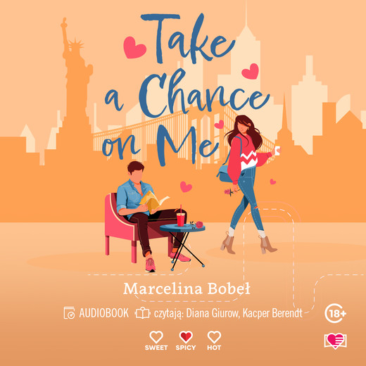 okładka Take a chance on me audiobook | MP3 | Marcelina Bobeł