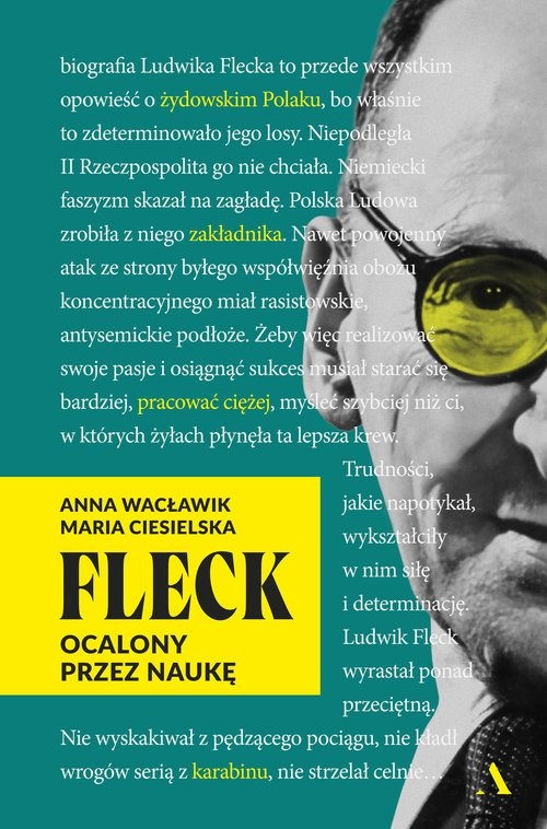 okładka Fleck Ocalony przez naukę książka | Anna Wacławik