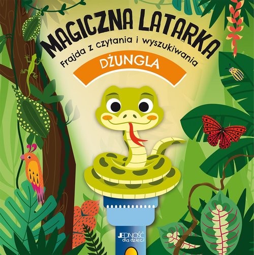 okładka Dżungla Magiczna latarka Frajda z czytania i wyszukiwania książka