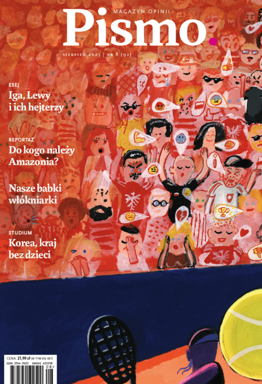 okładka Pismo. Magazyn opinii Pismo. Magazyn Opinii nr 08/2025 ebook | epub, mobi | Mirosław Wlekły, Magdalena Idem, Zuzanna Kowalczyk, Magdalena Bigaj, Mateusz Roesler