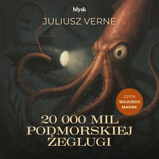 okładka 20 000 mil podmorskiej żeglugi audiobook | MP3 | Juliusz Verne