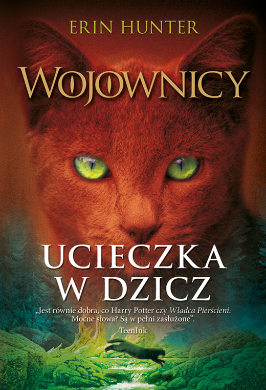 okładka Ucieczka w dzicz, Wojownicy, Tom I ebook | epub, mobi | Erin Hunter