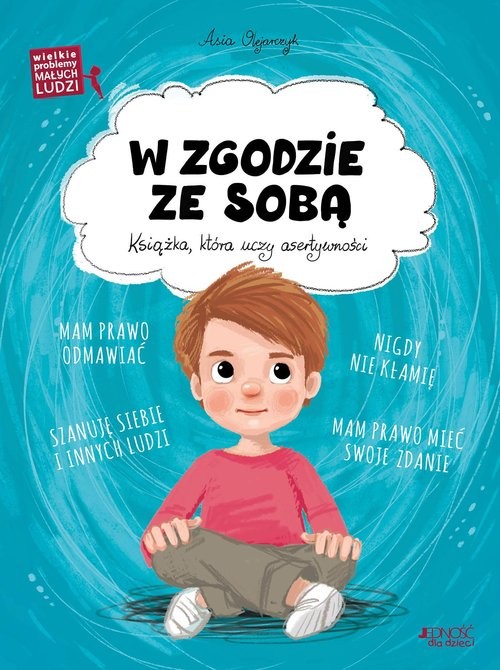 okładka W zgodzie ze sobą książka | Asia Olejarczyk