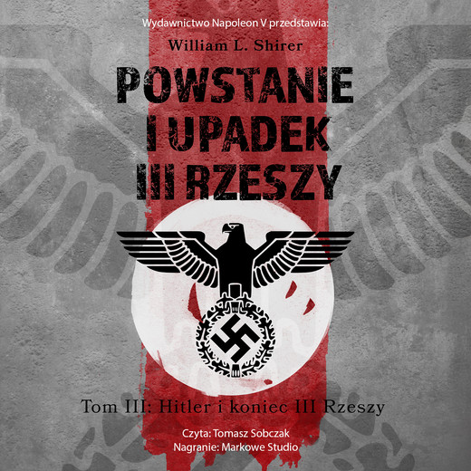 okładka Powstanie i upadek III Rzeszy. Tom III. Hitler i koniec III Rzeszy audiobook | MP3 | William L. Shirer