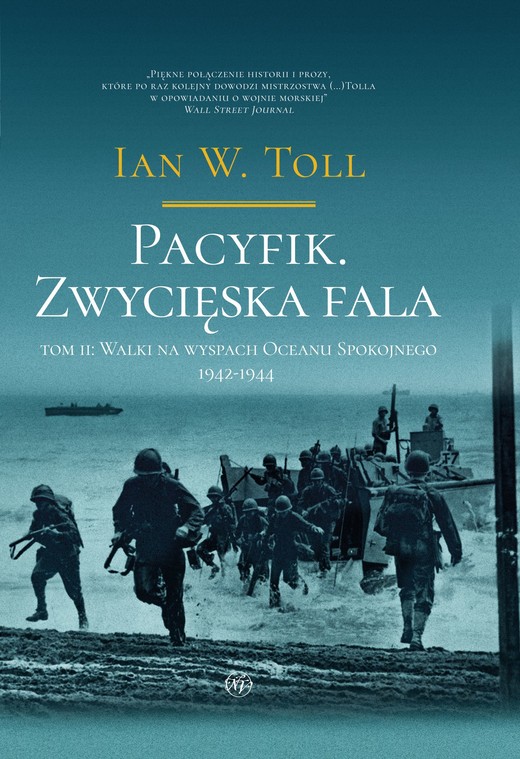 okładka Pacyfik Zwycięska fala T.2 Walki na Wyspach Oc książka