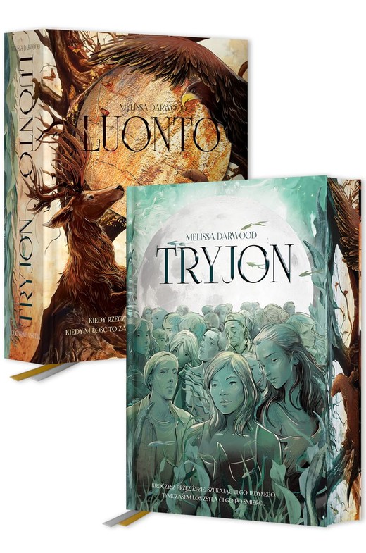 okładka LUONTO & TRYJON. Wydanie specjalne (ilustrowane brzegi) książka | Melissa Darwood