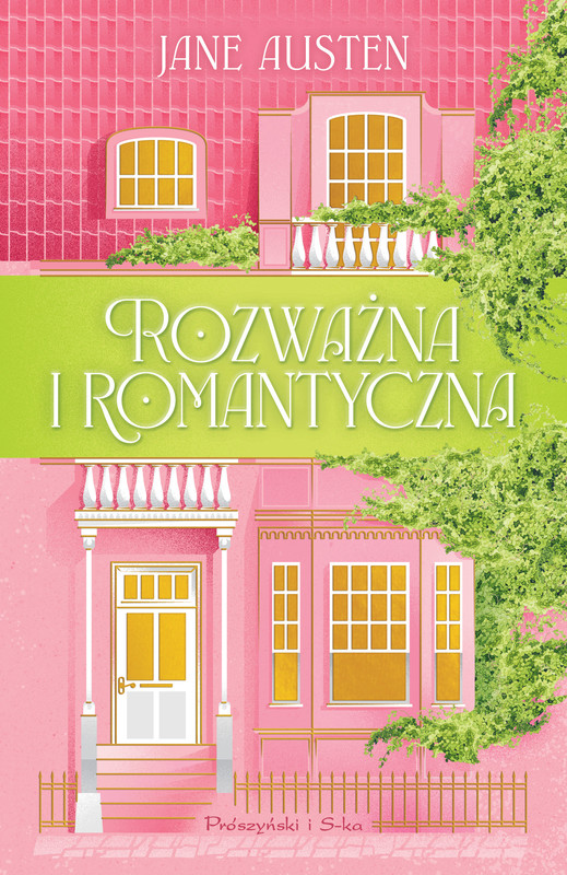 okładka Rozważna i romantyczna książka | Jane Austen